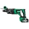 Metabo Hpt 36V MV Cordless 1- 1/8in SDS Plus Rotary Hammer Kit 4.0Ah, Rapid Charger and Case DH3628DDM - alternate 1